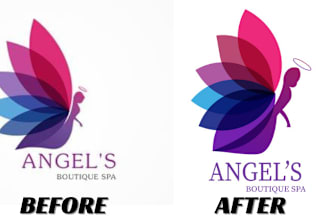 redesign, revamp, refresh, fix, edit, modify and update your logo creatively