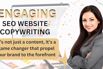 provide  website copywriting and SEO website content as your copywriter