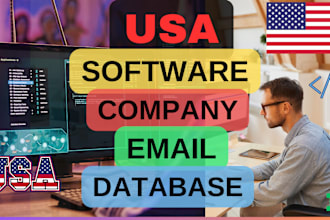 give you a huge USA software company email database
