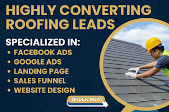 generate roofing solar homeowner leads roofing landing page roofing website