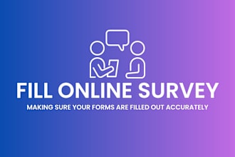 fill online survey, google forms, questionnaire and polls