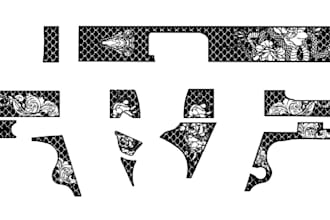 create custom gun designs for laser engraving