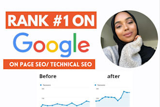 optimize ecommerce website onpage technical SEO service wordpress shopify wix