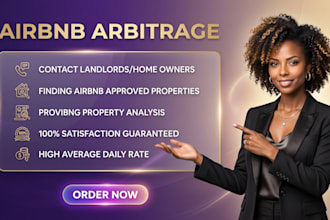 find airbnb arbitrage property in US, UK and canada