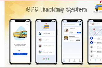 build school bus tracking app, office bus tracking app, gps