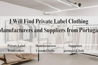 find private label clothing manufacturers in portugal  and italy