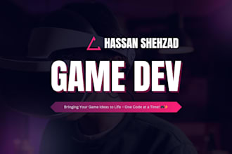 develop a web and mobile game using unity