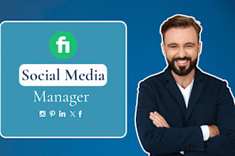 be your social media marketing manager