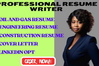 do oil and gas engineering ats resume cover letter and  linkedin opt
