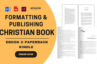 format, upload publish christian book, ebook, daily devotion, prayer journal kdp