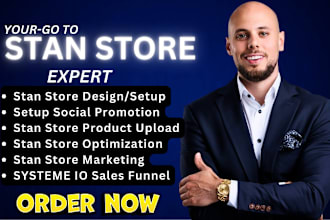 systeme io sales funnel, digital products stan store, stan store marketing,