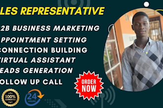 do lead generation, find email, b2b, data collection for you