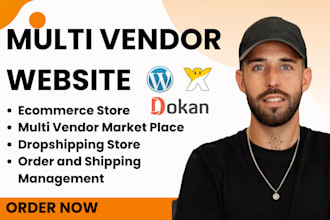 build multi vendor market place ecommerce website woocommerce dokan webstore