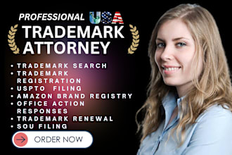 be your expert trademark registration attorney with uspto in USA