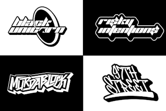 do y2k clothing skateboard surf skater brand logo design