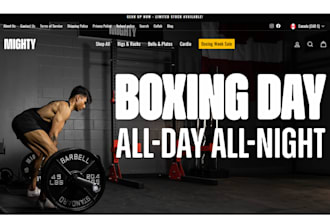 build appealing fitness website gym, health and fitness personal trainer website