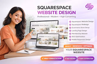 clone squarespace website design or redesign custom squarespace website expert