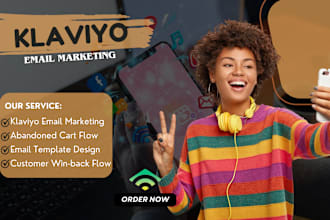 design and set up klaviyo email marketing automation flows