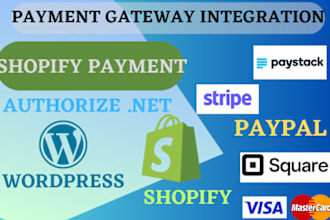 setup integrate payment gateway shopify payment paypal to website store