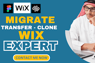 migrate, transfer, convert or rebuild wix website wix ecommerce to wordpress