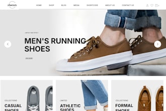 design sneakers shopify store sportwear store sneakers store footwear website