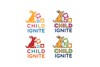 design cute version child ignite logo with free revisions