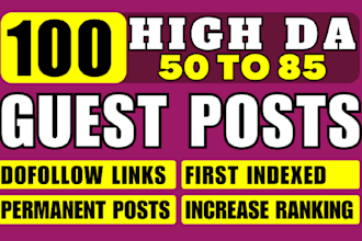 guest post on high authority sites to get dofollow  backlinks