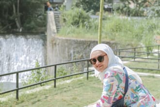 take casual travel photography in yogyakarta, indonesia