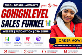 create systeme io landing page, systeme sales funnel, gohighlevel website