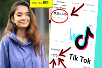 organically grow and promote your tiktok account