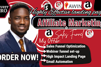 build affiliate marketing, affiliate link promotion, clickbank sales funnel