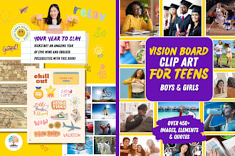 design your customized 2026 vision board book for amazon KDP