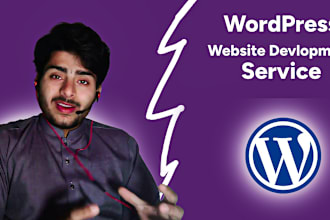 create modern wordpress website design, re design or blog design