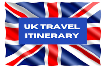 personalised travel plan for your trip to any part of the united kingdom
