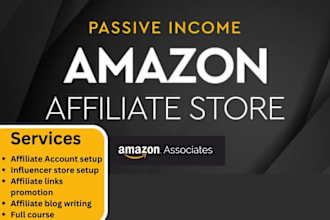 create amazon associate affiliate account  influencer store