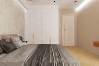 do realistic 3d bedroom interior design rendering