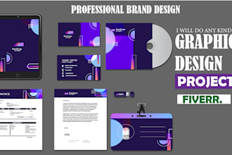 design business card,letter head and stationary kit in canva