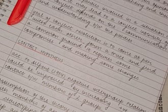 do handwriting notes and letters