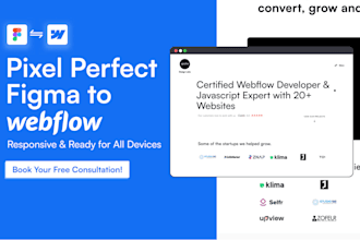 convert any figma to webflow website design