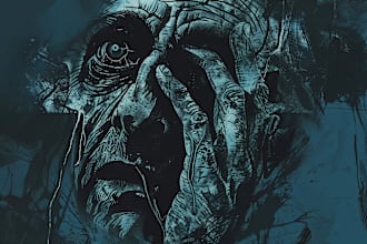 make horror illustration dark art illustration metal artwork
