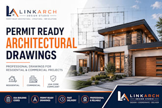 create permit ready architectural drawings for USA projects