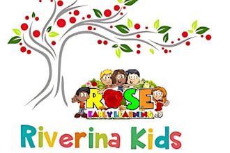 make wonderful childcare daycare education kids and any graphics design
