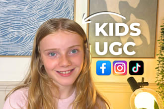 create converting kids ugc videos and family ugc ads for your brand