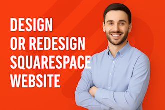 design or redesign your squarespace website