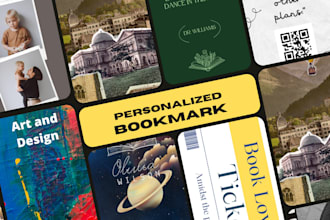 design personalized bookmarks in just 24 hours