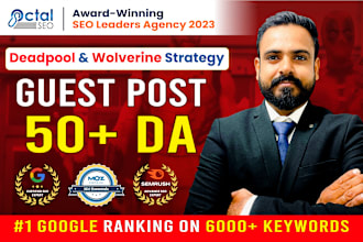 get you 50 high da guest post backlinks