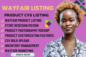 upload cvs on wayfair, wayfair listing, wayfair optimization, furniture listing