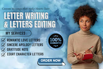 write an impactful romantic love, apology, gratitude letters and poems, stories