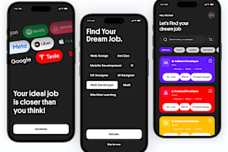 develop job portal app, job listing app, job board app, job search app