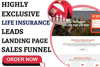generate life insurance leads medicare leads iul health insurance sales funnel